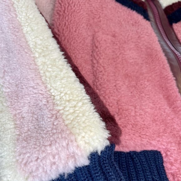 Coach Shearling Bomber Jacket - Picture 2 of 6